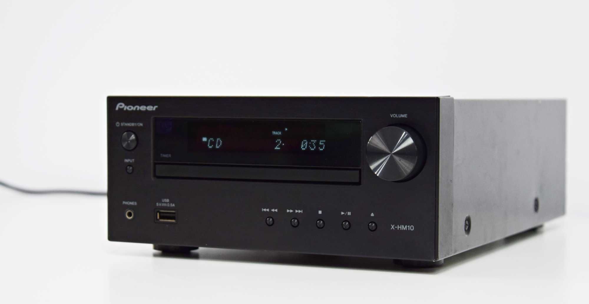 Amplificator mini Pioneer X-HM10-K, CD Player, tuner FM, USB, AUX