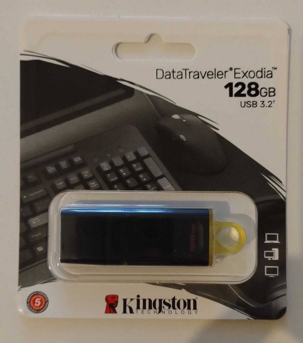 Stick / Memorie USB Kingston DataTraveler Exodia 128GB, USB 3.2