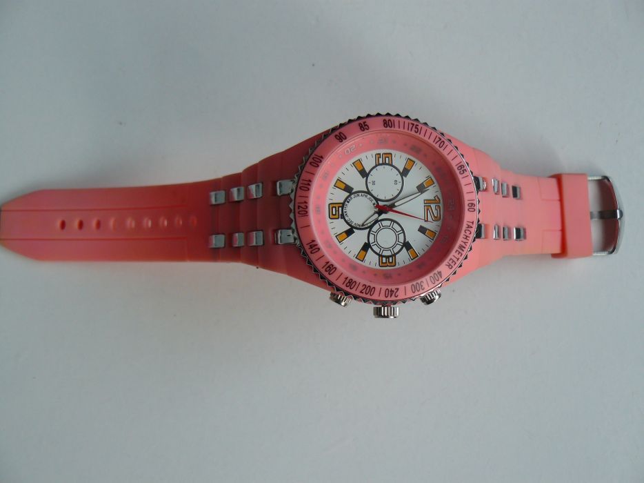 Ceas Unisex BIG Color cu mecanism quartz si curea din silicon,4 Modele