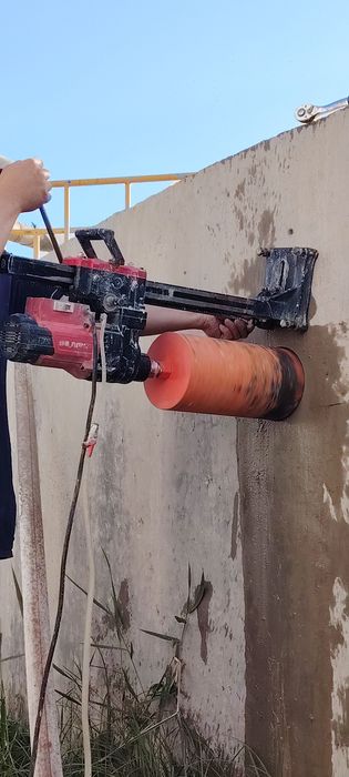 Devor teshish suxoy almaznoy koronka perforator beton teshish pilisos