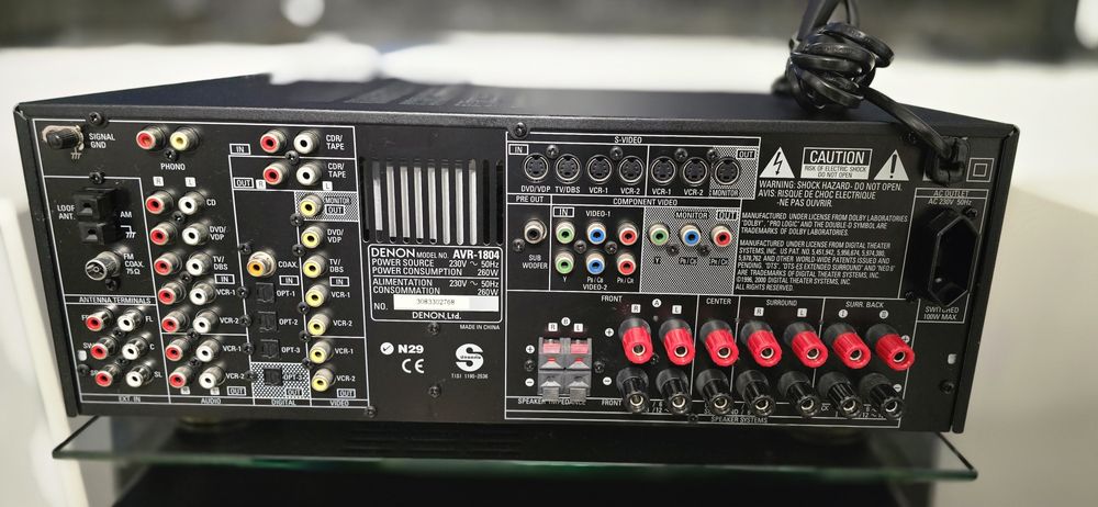Receiver 7.1 Denon AVR-1804 cu telecomanda