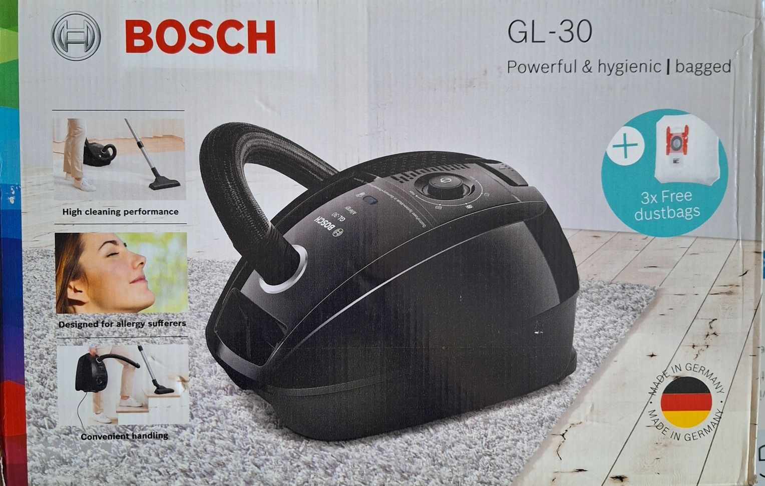 Прахосмукачка BOSCH GL-30 чисто нова