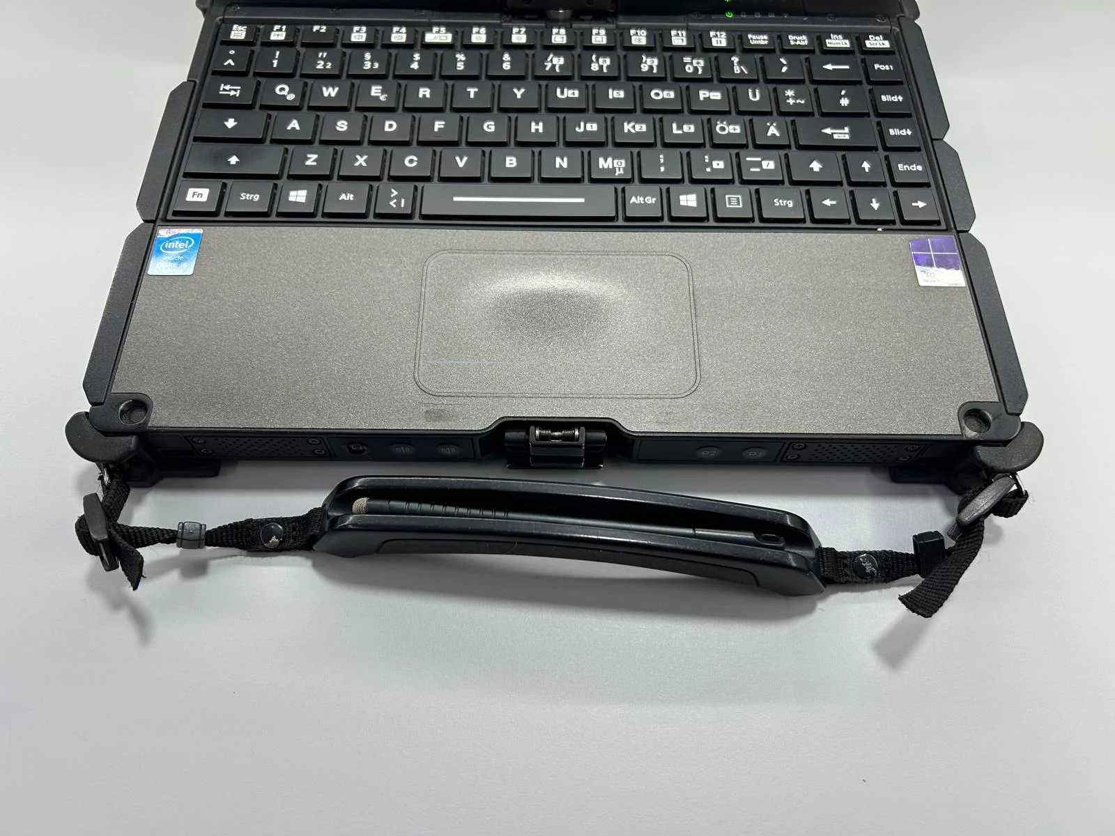 Laptop SH GETAC Fully Rugged i5-4300U 256Gb+128 SSD M2 12GB Ram Touch