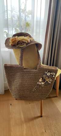 Плажна чанта с декорация