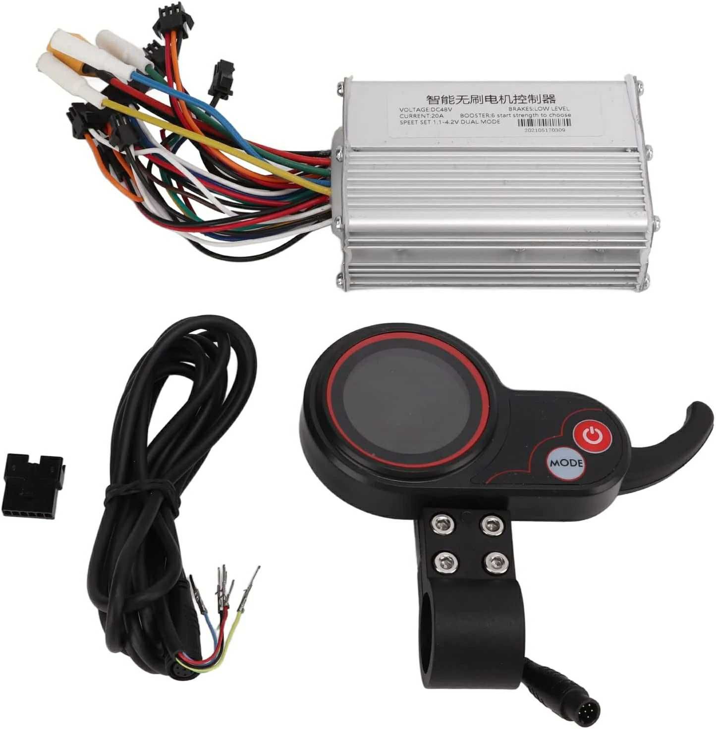 Kit Controller + display trotineta bicicleta electrica 48V 500W 1000W