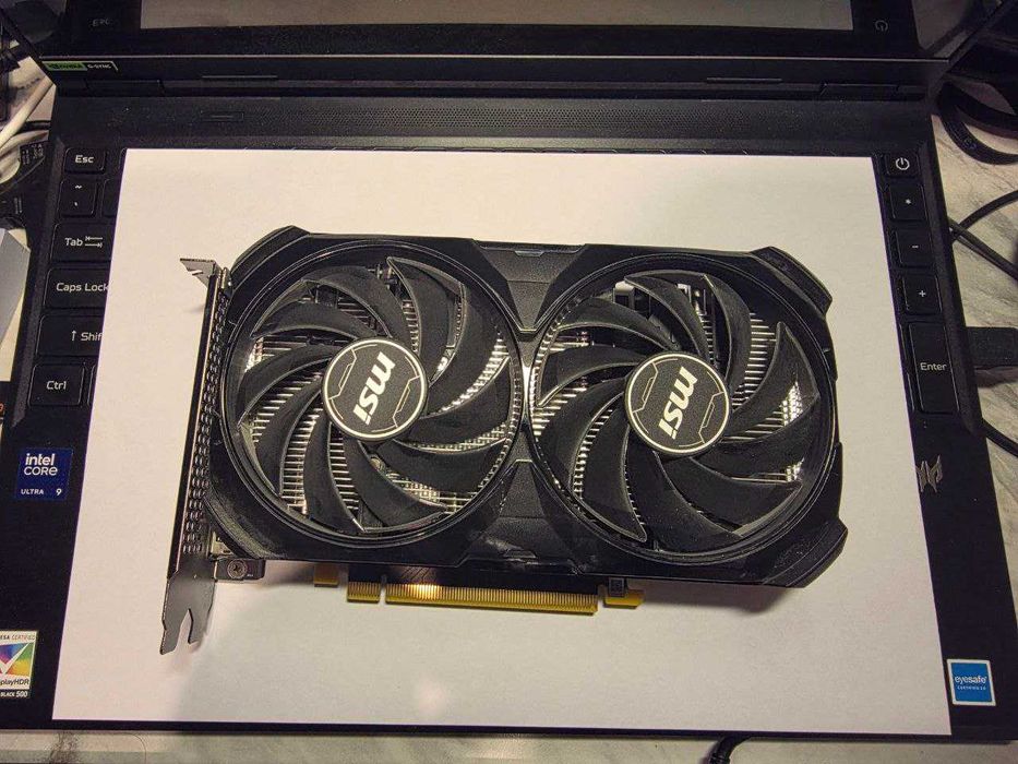 Видеокарта MSI GeForce RTX 4060 VENTUS 2X BLACK 8G OC 8 Гб