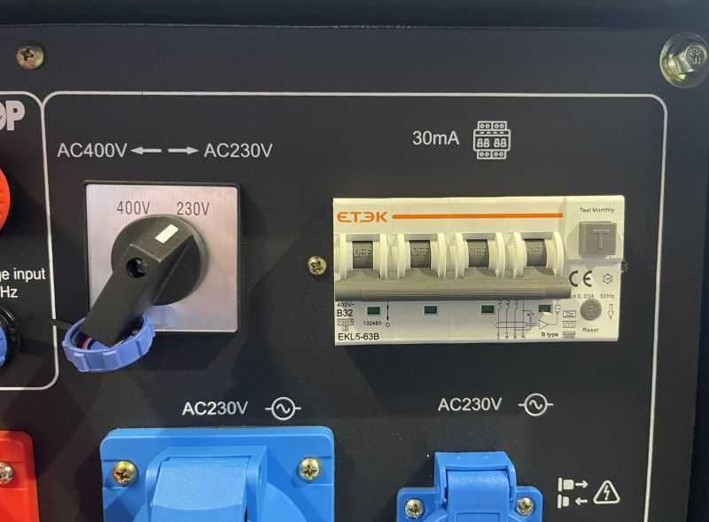 Generator "BLACK CAMO" KOMPAK 8 kVA Diesel KD8000SET-CAMO-B