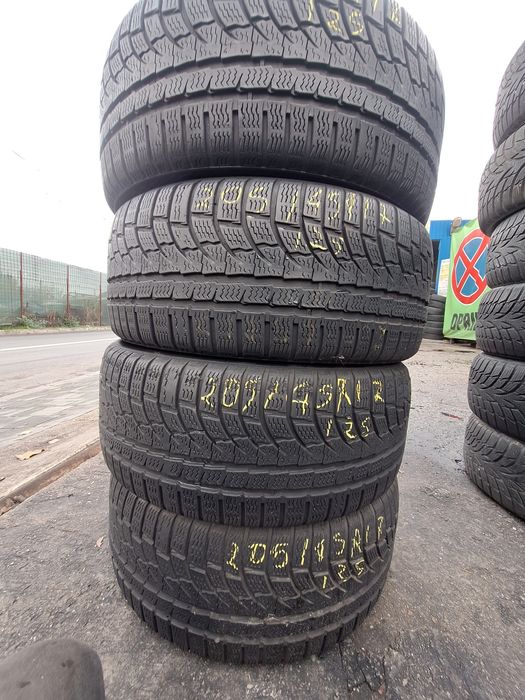 4 anvelope iarna 205/45r17 Nokian Montaj Gratuit