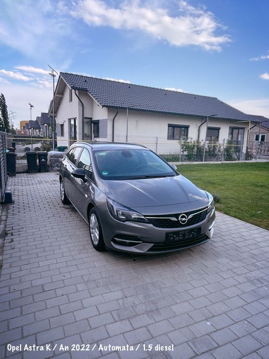 * ÎNMATRICULATĂ /Opel Astra K / 1.5 Diesel / 122 Hp / An 2022/Automata