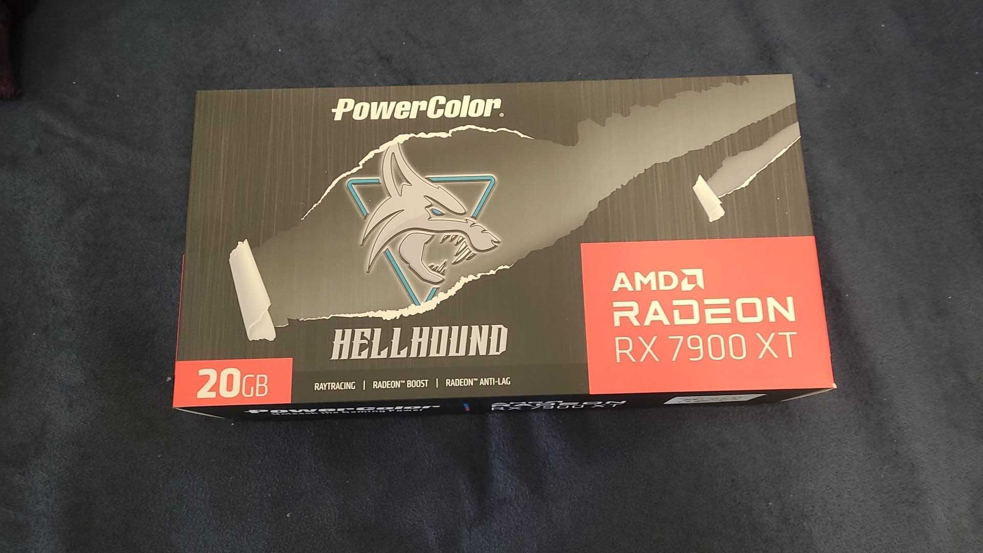 Placa video RX 7900 XT PowerColor Hellhound 20GB GDDR6 ,sigilata