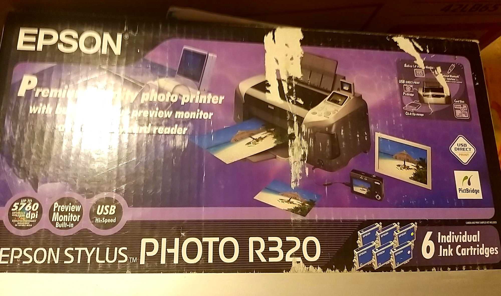 Принтер цветной Epson Stylus Photo R320