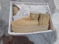 Ghete maro stil UGG