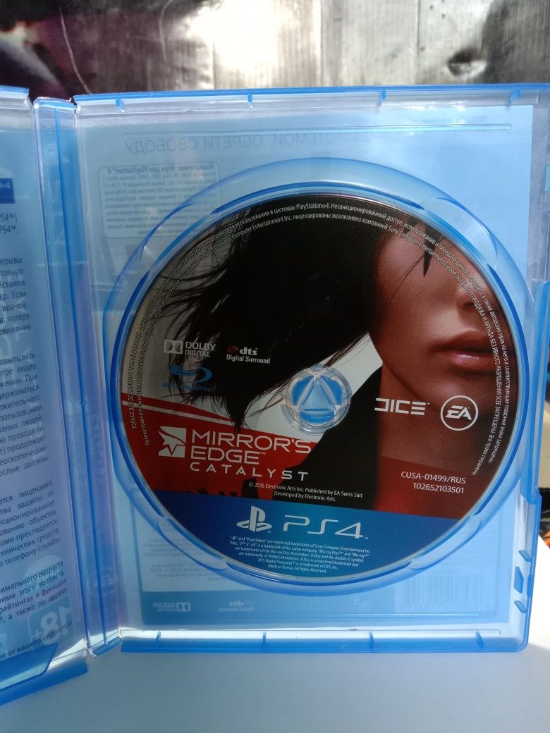 Продам mirror's edge™ catalyst на PlayStation™ 4 на русском