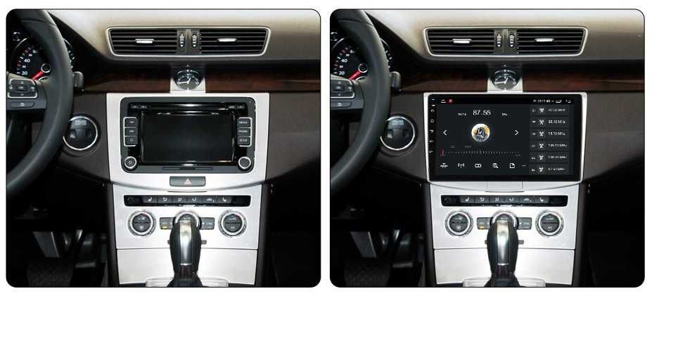 Navigatie Volkswagen VW Passat B6 B7 CC de 10 inch , 8 GB RAM