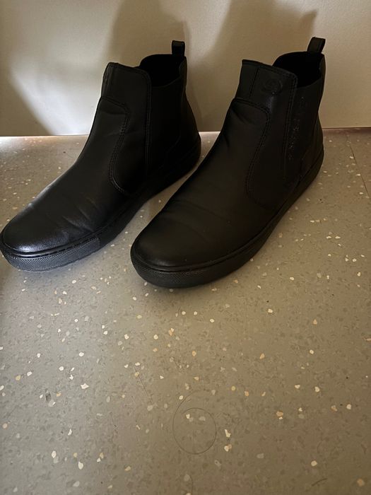 Cizme scurte Geox din piele