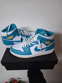 Nike-Air Jordan 1 MID "Aquatone"