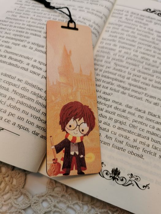 Set semne de carte cu tematica Harry Potter