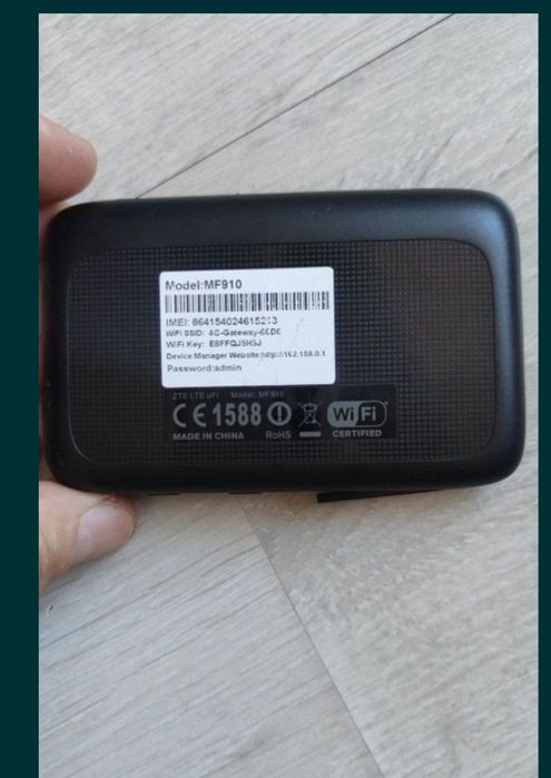 ZTE MF910 LTE 4G Wi-Fi Hot Spot SiM Digi router-liber de rețea