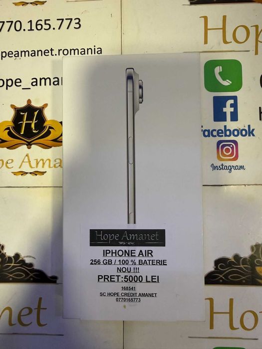 Hope Amanet P6 IPHONE AIR NOU !!!
