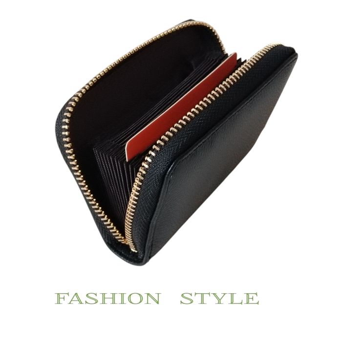 Калъф за документи от естествена кожа