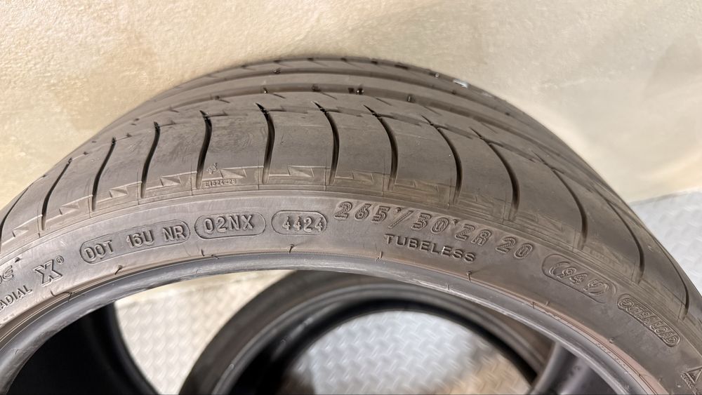 Нови летни гуми 265/30 ZR20 Michelin ps2
