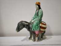 Статуэтка «Туркменка на ослике», скульптор Фрих-Хар И. Г.