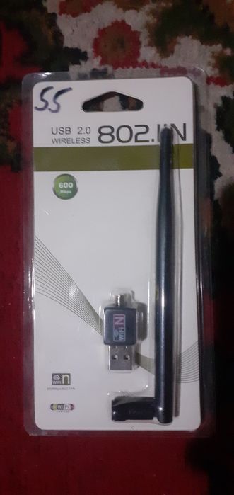 Продаёться безпроводной USB 2.0 WI-FI.600Mbps 802.11N.