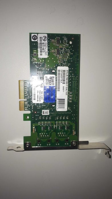 Сетевая карта двухпортовая Intel PRO / 1000 PT 2 x RJ45 EXPI9402PT