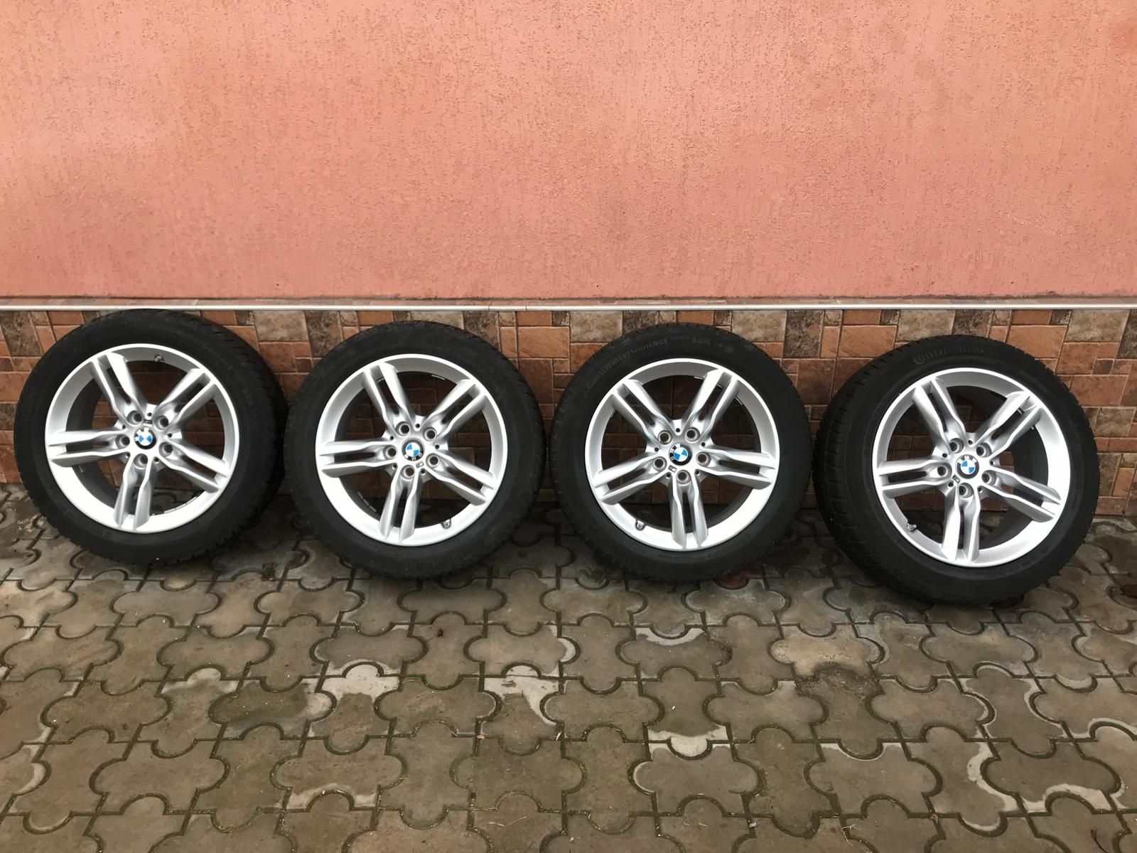 Jante aliaj originale Bmw MPAKKETca noi  pe 17 cu anvelope bune