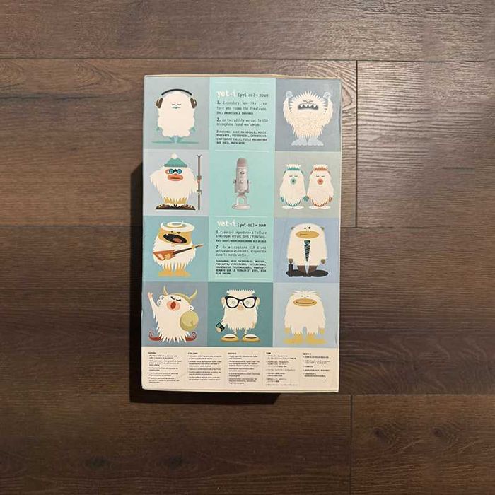 Microfon Blue Yeti WhiteOut for Podcast, Studio, Mac si PC.