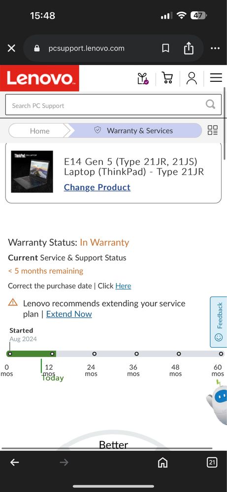 НОВ 14’FHD+IPS/Lenovo Thinkpad E14 Gen5/Ryzen 7-7730u/16GB/512GB SSD