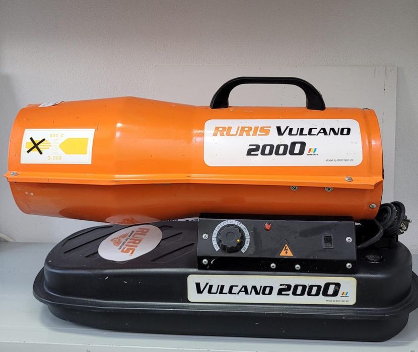 Ruris VULCANO 2000S - Tun de caldura pe motorina, 20 kW, 550 -P-