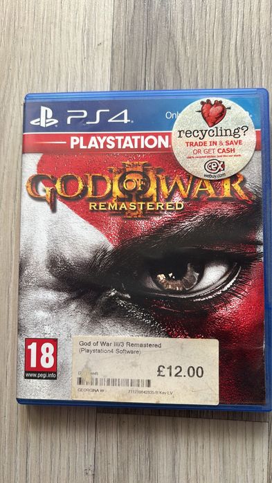 God of War 3 Remastered PS4