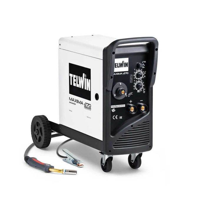 Aparat sudura TELWIN MAXIMA 270 MIG-MAG/TIG/MMA cu sarma argon CO2