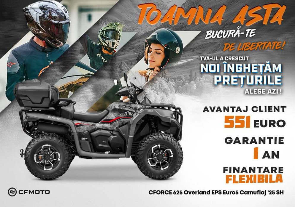 CFMOTO CFORCE 625 Overland EPS Euro5 Camuflaj '25 SH