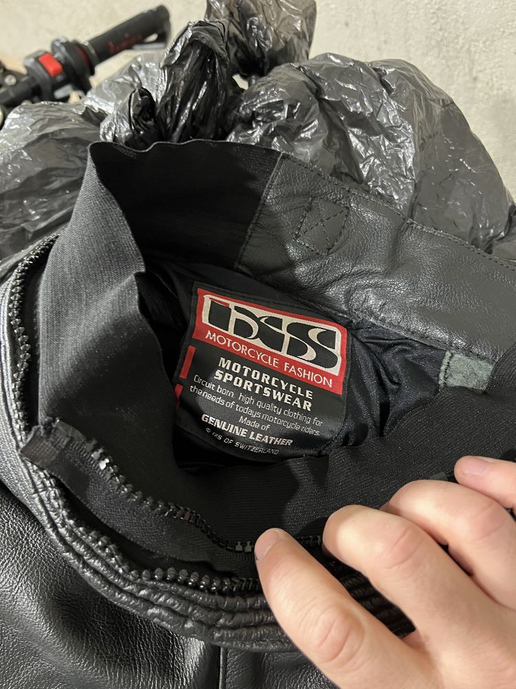 Кожен мото панталон ixs 52-54 M-L
