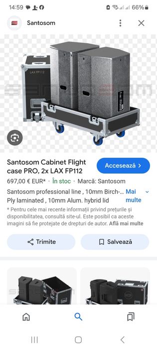 Boxe Nova vision VS-8 300w RMS