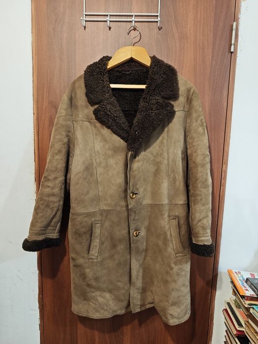 Натуральная дублёнка производство Исландия 56 размер