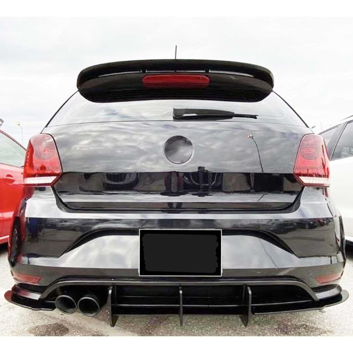 поло мк5 гти дифузьор сплитери / добавка за задна броня polo mk5