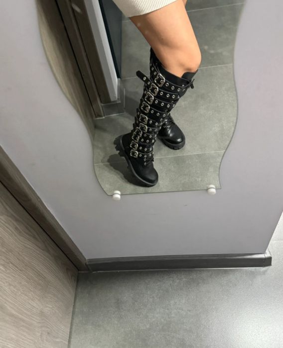 Vand cizme piele înalte