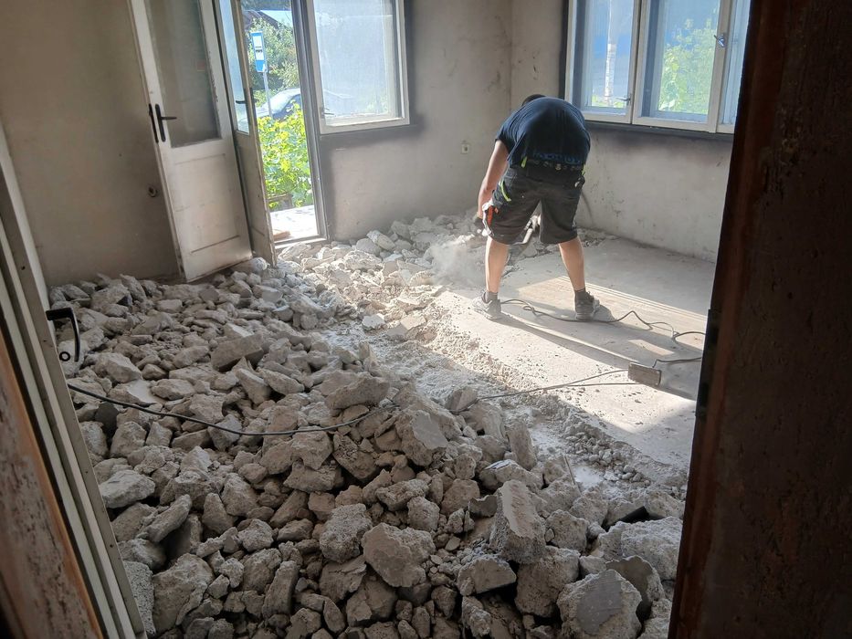 Къртим всичко, почистваме и извозваме