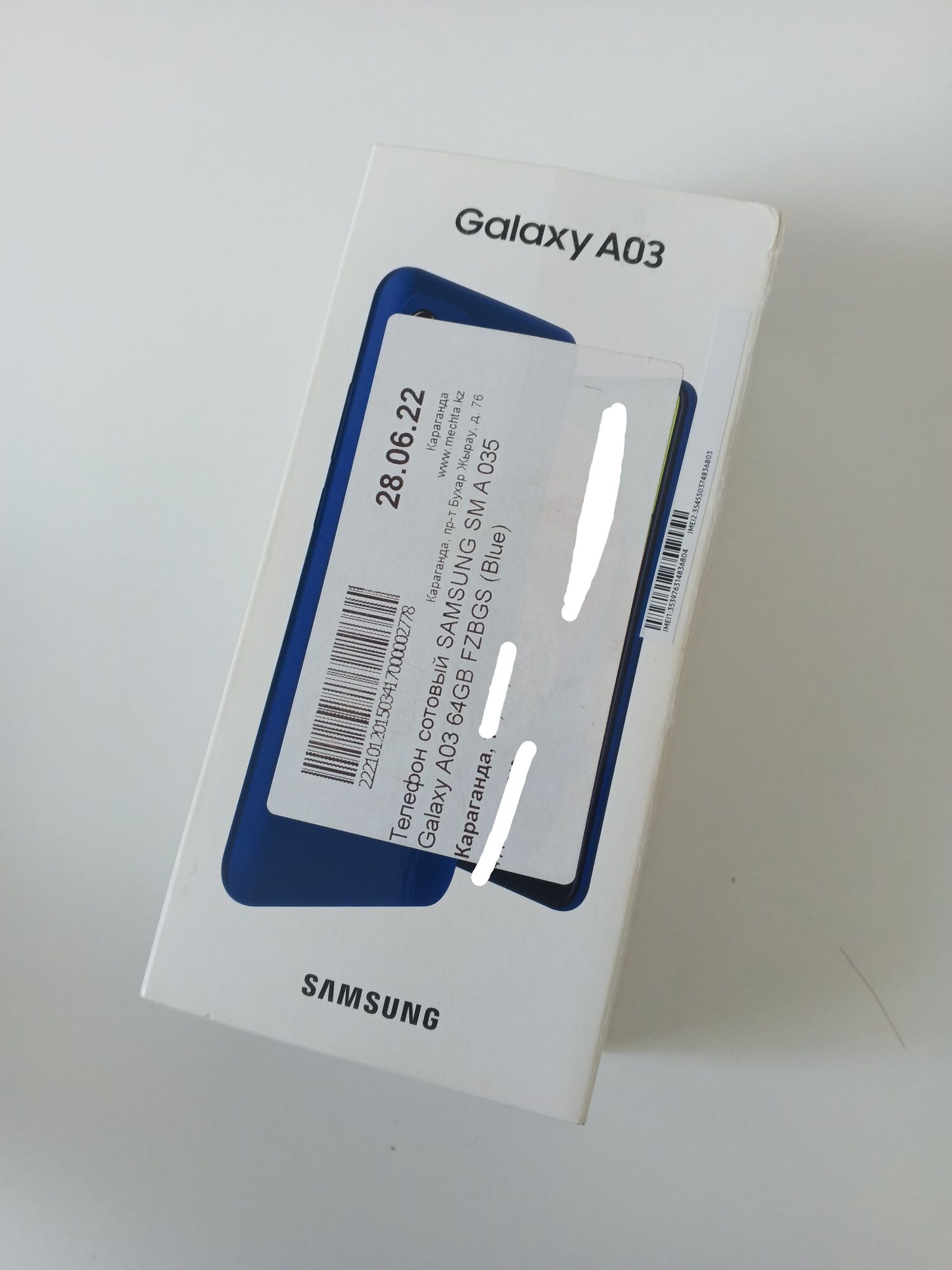 Продам смартфон Samsung Galaxy A03