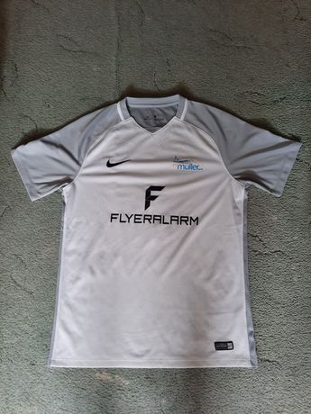 Vand tricou Nike Dri-Fit Authentic Football, Alb, L.