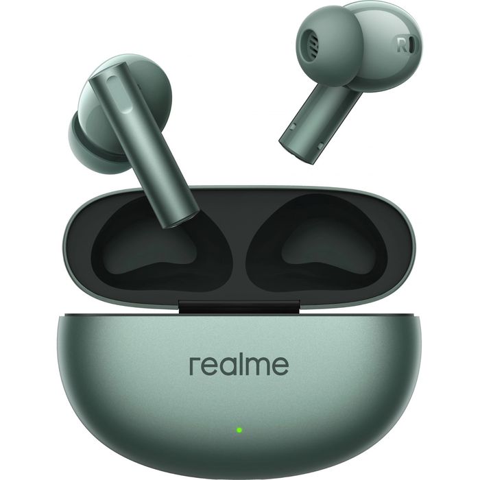 отдам беспроводные наушники realme air 6 зелёные