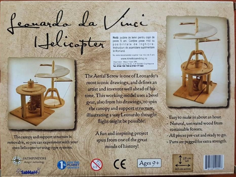 Leonardo da Vinci - Elicopter