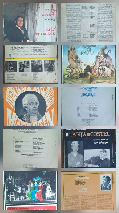 Lot 23 de viniluri Romanesti.