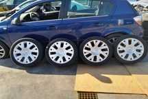 Jante aliaj cu anvelope 17 - set 205/50 R17 Citroen C4 1 [2004 - 2008