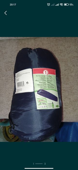 Sac de dormit tip mumie