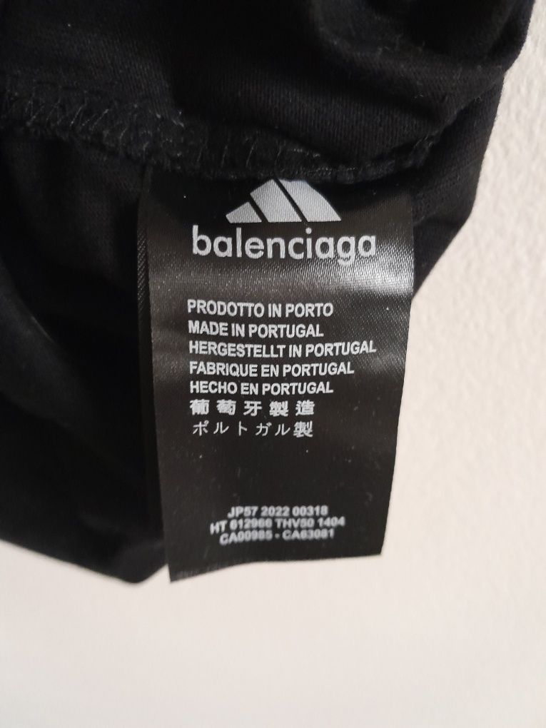 тениска Balenciaga x Adidas. XL-XXL