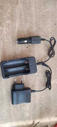 Продам зарядное устройство, зарядку для фонарика и аккумуляторов 18650